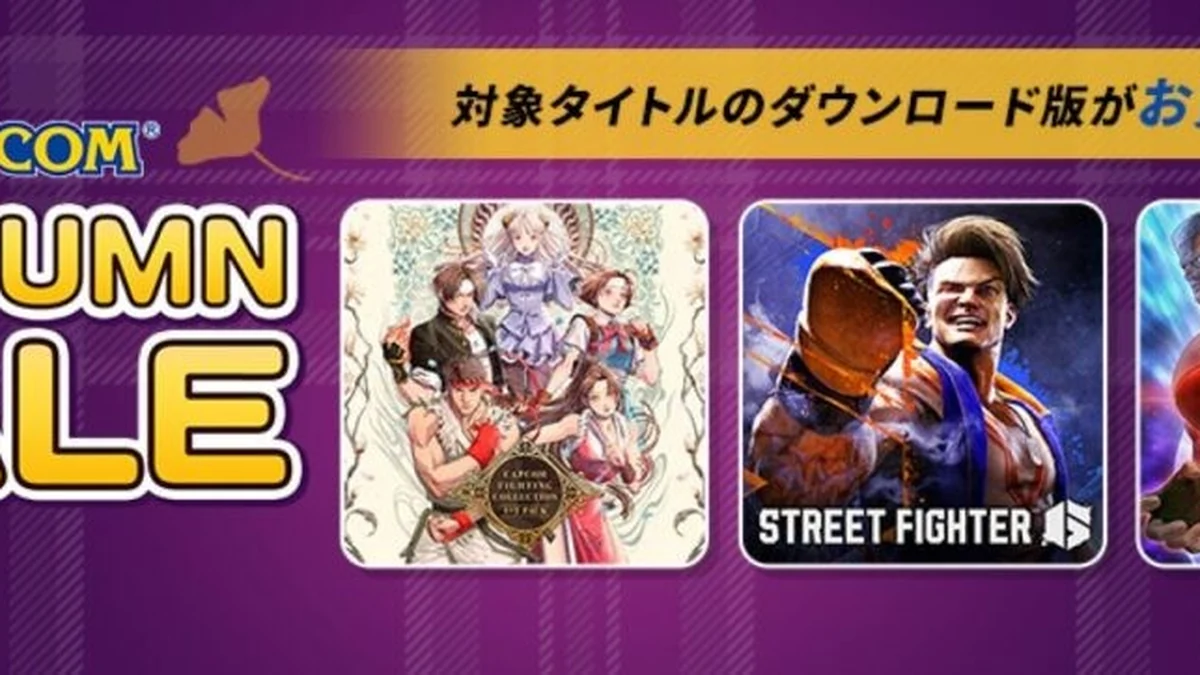 Capcom's Autumn Sale Is Live, With Street Fighter 6 Up Front
