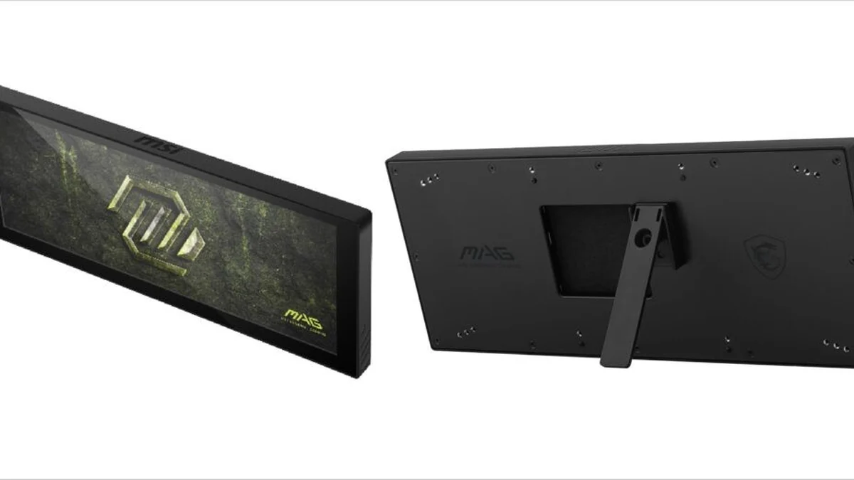 MSI Made a 12.3-Inch IPS Screen That Watches Your PC for You